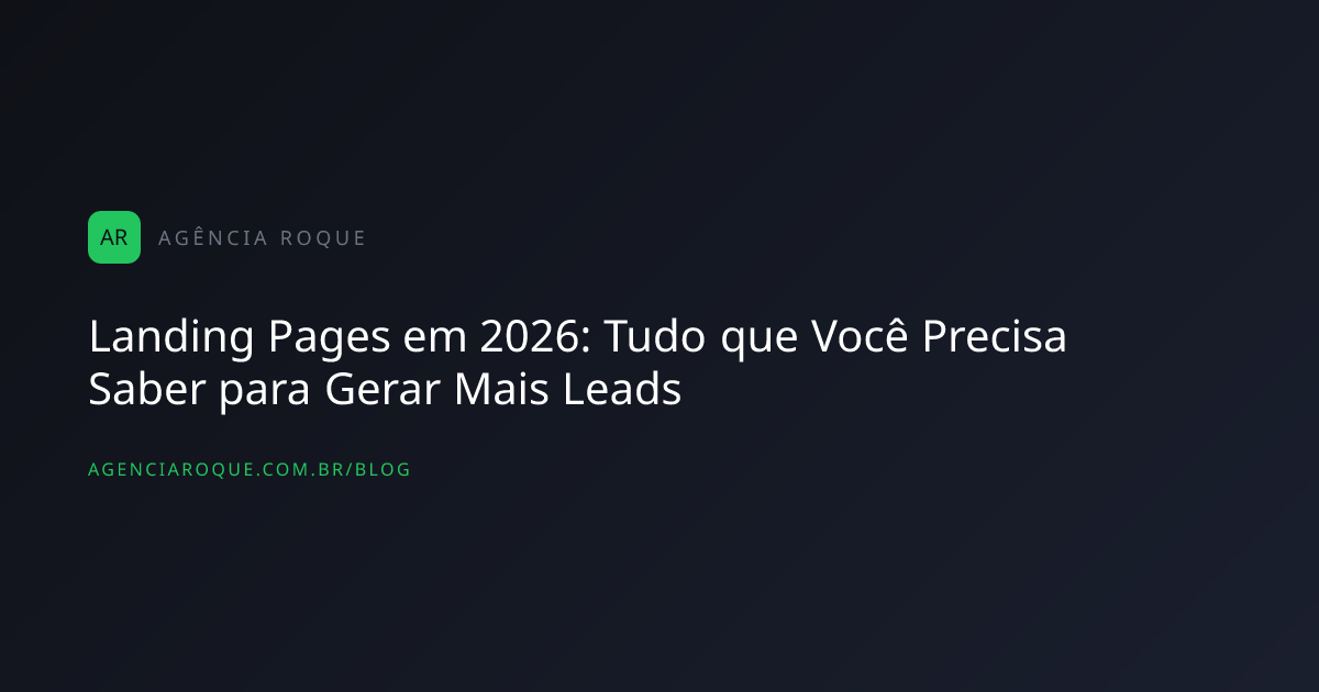 Mockup de landing page em desktop e mobile mostrando os 8 elementos essenciais destacados com números
